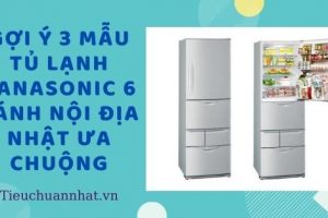 Gợi ý 4 mẫu tủ lạnh Panasonic 6 cánh nội địa Nhật ưa chuộng