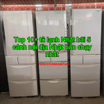 Top 10+ Tủ lạnh Nhật bãi 5 cánh nội địa Nhật bán chạy nhất