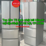 Top 20+ tủ lạnh nhật bãi Hitachi nội địa Nhật cũ Hà nội, TP.HCM giá rẻ